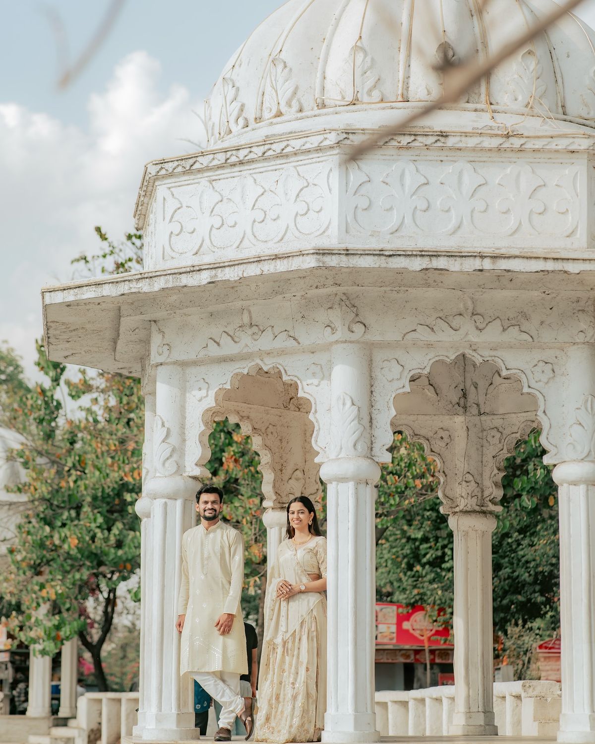 Heritage Rides cinematic couple editorial pre-wedding Rajasthan