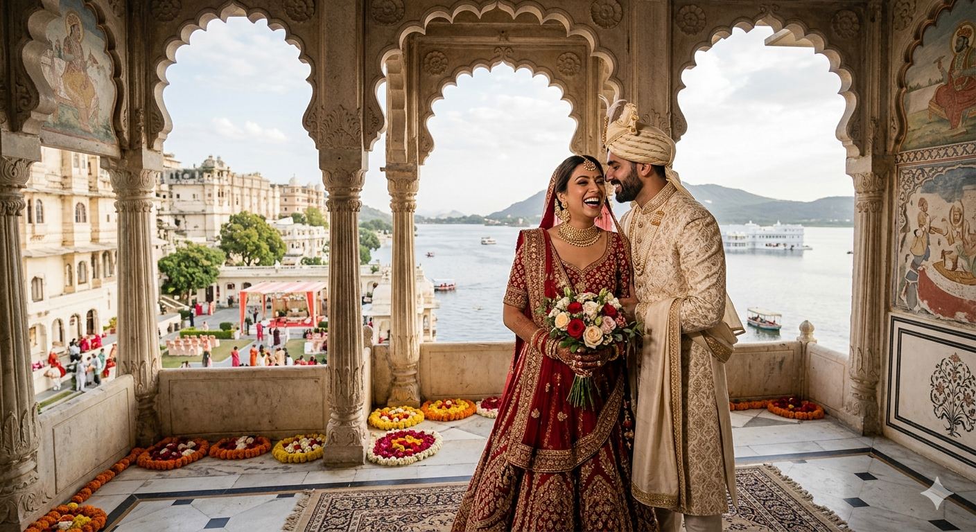 Bride and groom signature portrait – Heritage Rides premium wedding photography